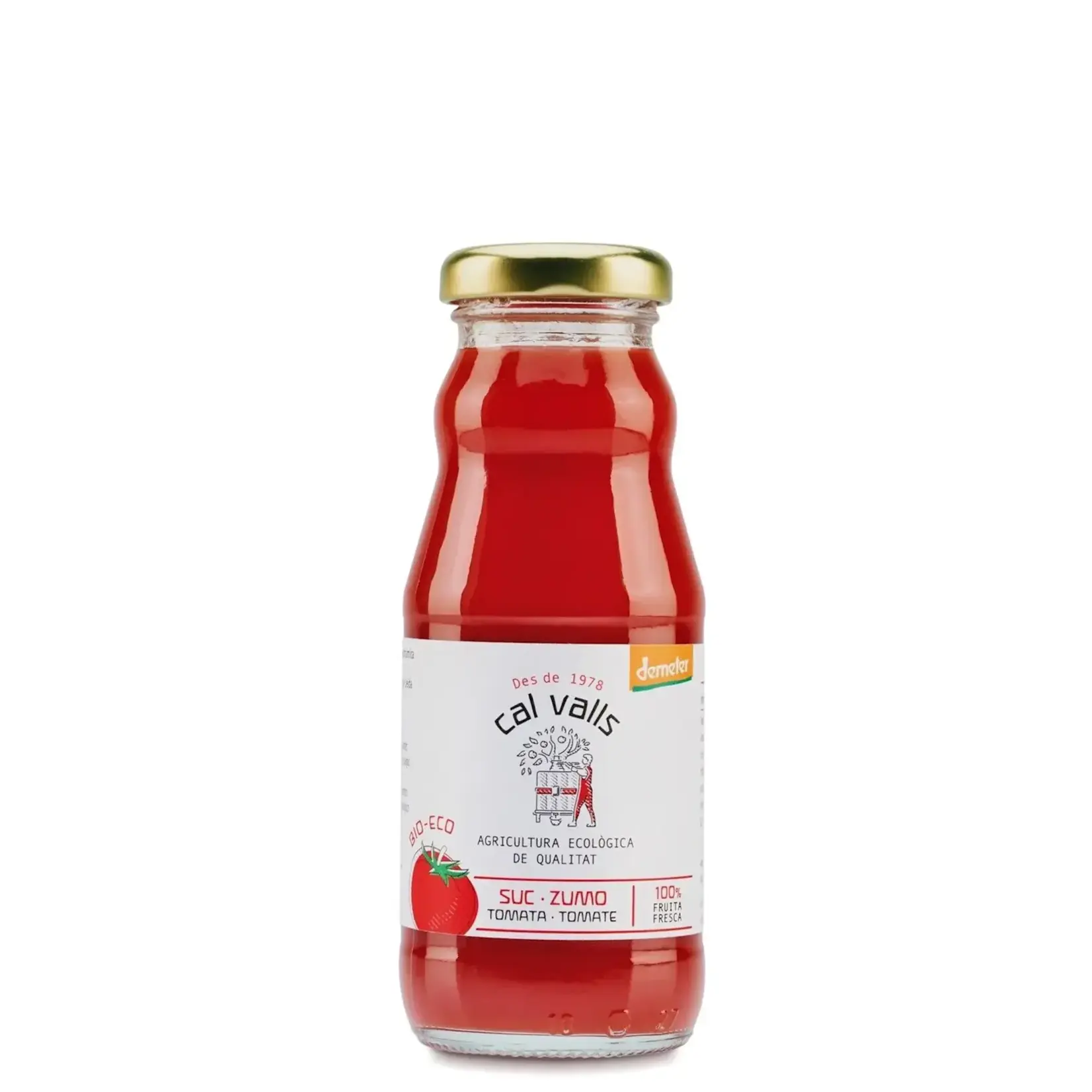 CAL VALLS CAL VALLS 200ML ECO DEMETER TOMATO JUICE