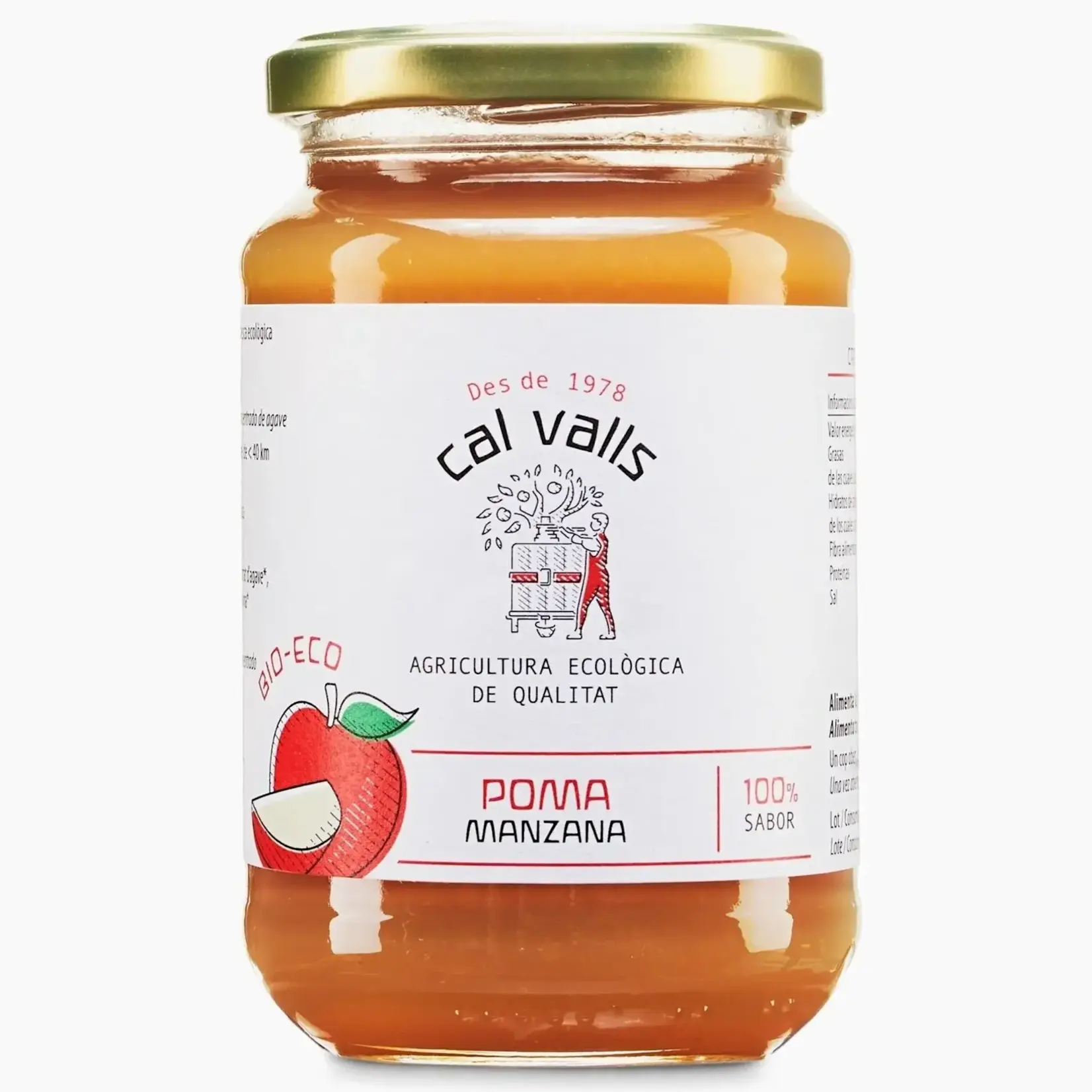 CAL VALLS CAL VALLS 375GR BIO-APPELJAM
