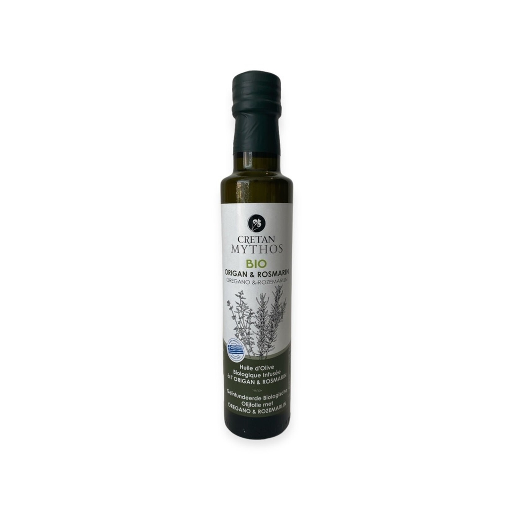 CRETAN BALSAMICO CRETAN MYTHOS 250ML OREGANO ROZEMARIJN DORICA BIO