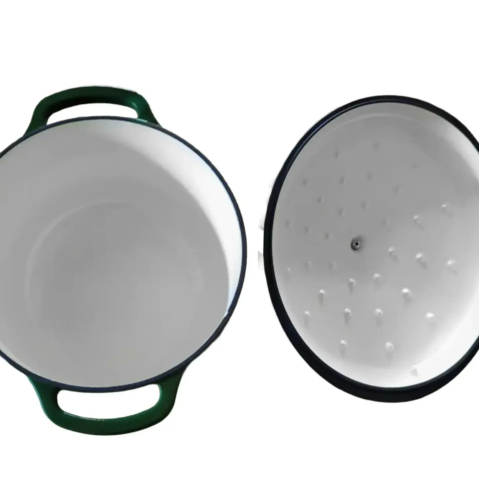 ALLESKEN ALLESKEN GIETIJZEREN STOOFPAN VERDELUX GREEN 28X12CM 5.6LTR.