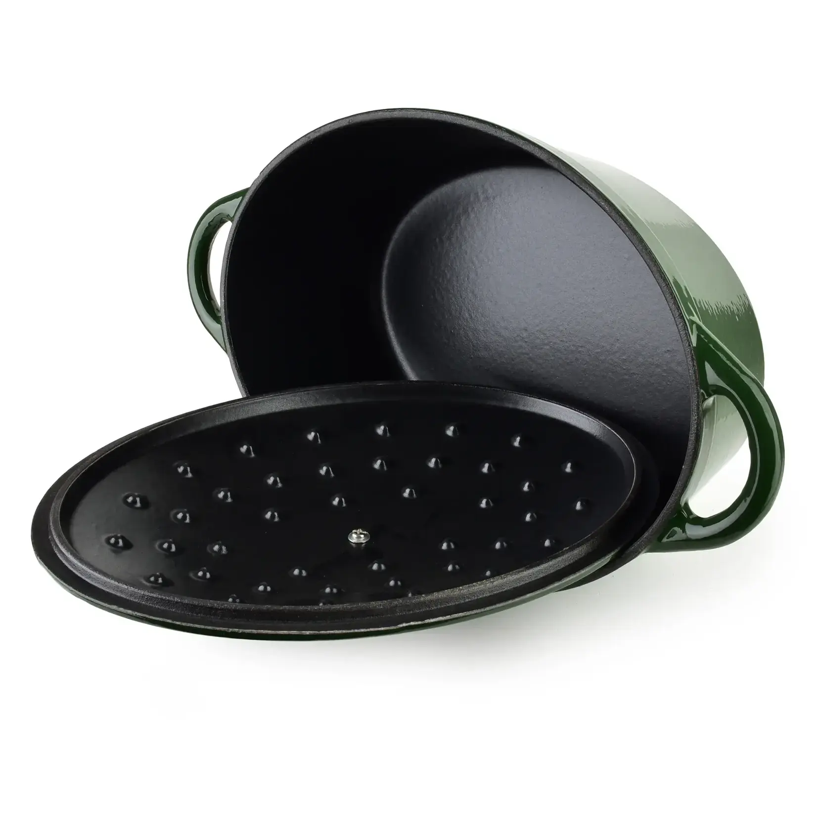 ALLESKEN ALLESKEN GIETIJZEREN STOOFPAN VERDELUX GREEN 30X22X11CM 4.3LTR.