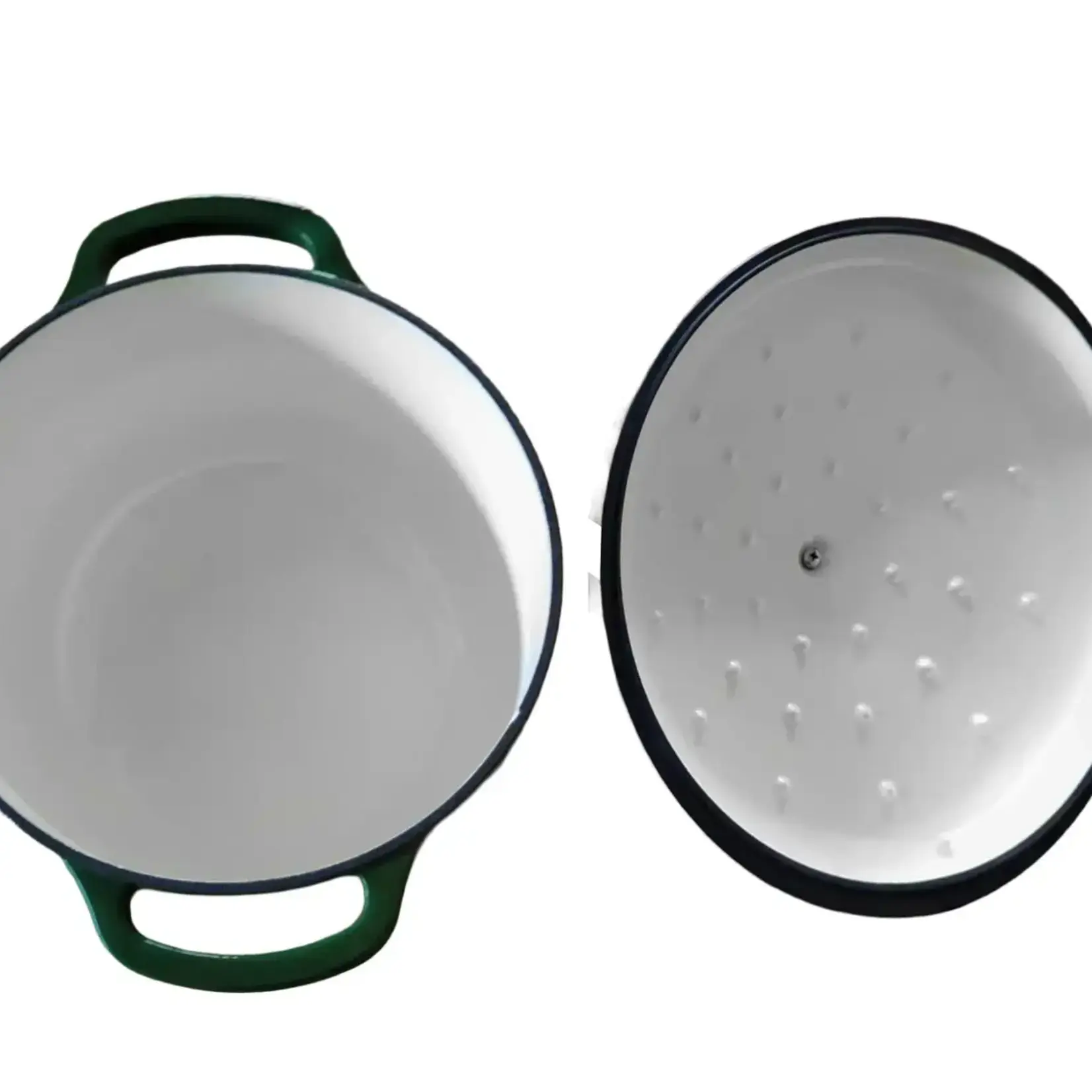 ALLESKEN ALLESKEN GIETIJZEREN STOOFPAN VERDELUX GREEN 28X12CM 5.6LTR.
