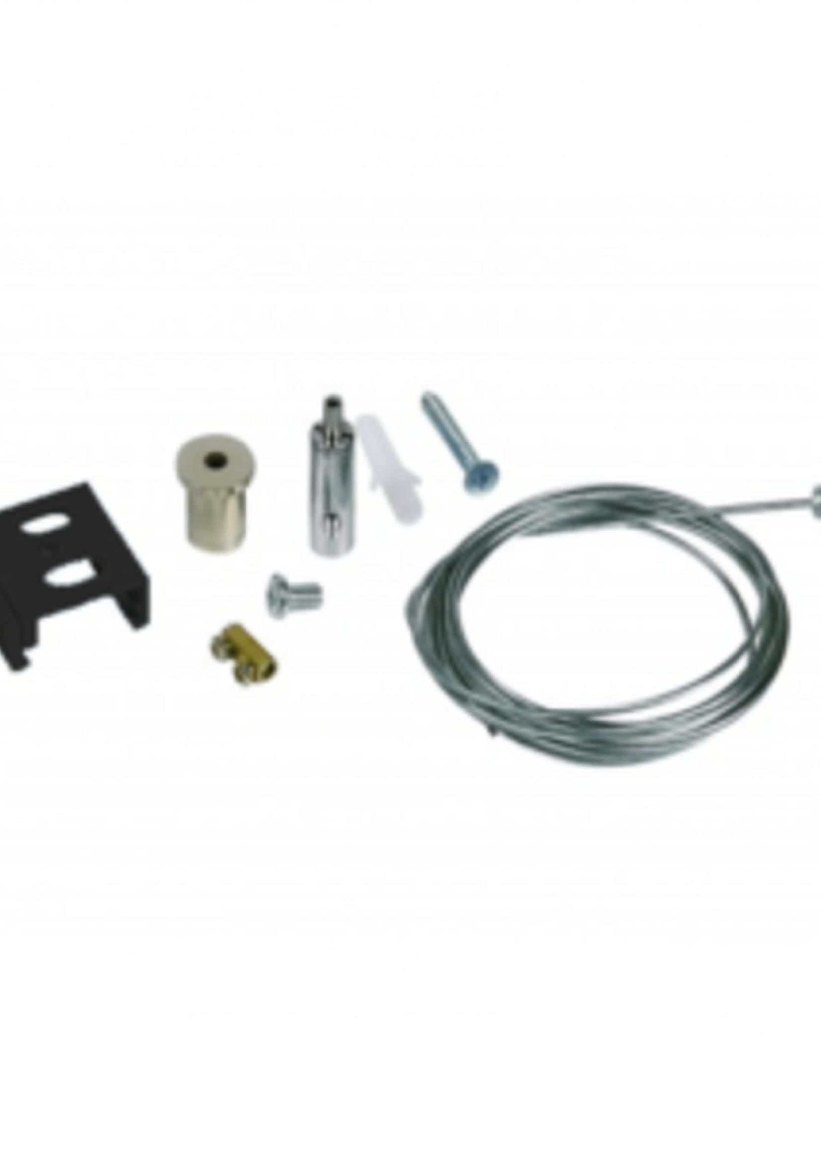 LC SR 3Fase rail zwart pendel set 1,5mtr RSB37