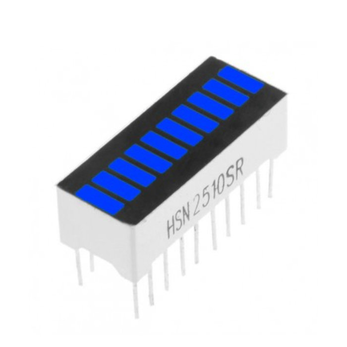 Otronic 10 Segment LED Bar Blue