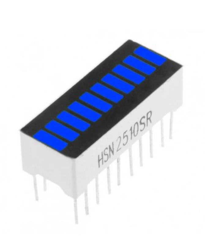 Otronic 10 Segment LED Bar Blue