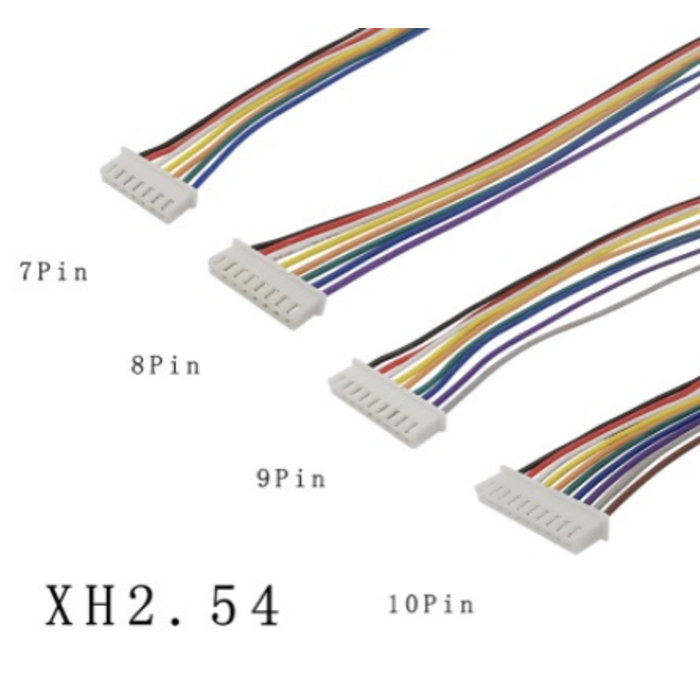 Otronic 10 Pins Connector/Terminal draad, 1-zijdig - male, 26AWG 20cm, XH2.54mm