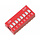 Interrupteur DIP 8 broches 2,54 mm
