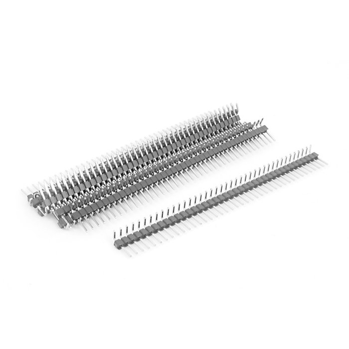 Otronic Tête de broche à une rangée à angle droit 1X40pin 2.54mm 90 degrés