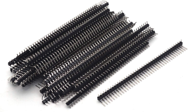 Otronic 1X40pin 2.54mm Right Angle Single Row Pin Head 90 Degree
