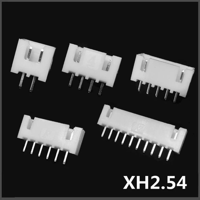 Otronic Rechte PCB Header Connector - 4 pins, Rastermaat 2,54 XH2.54mm
