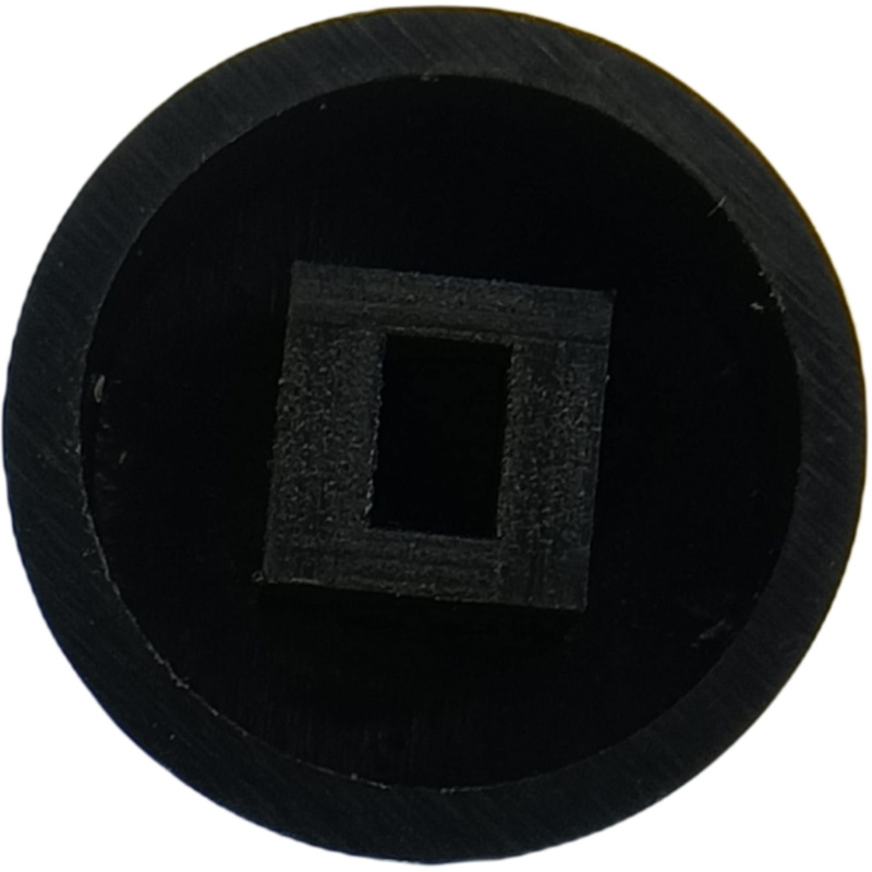 Otronic Farbige Kappe für Druckknopf OT3321 SCHWARZ