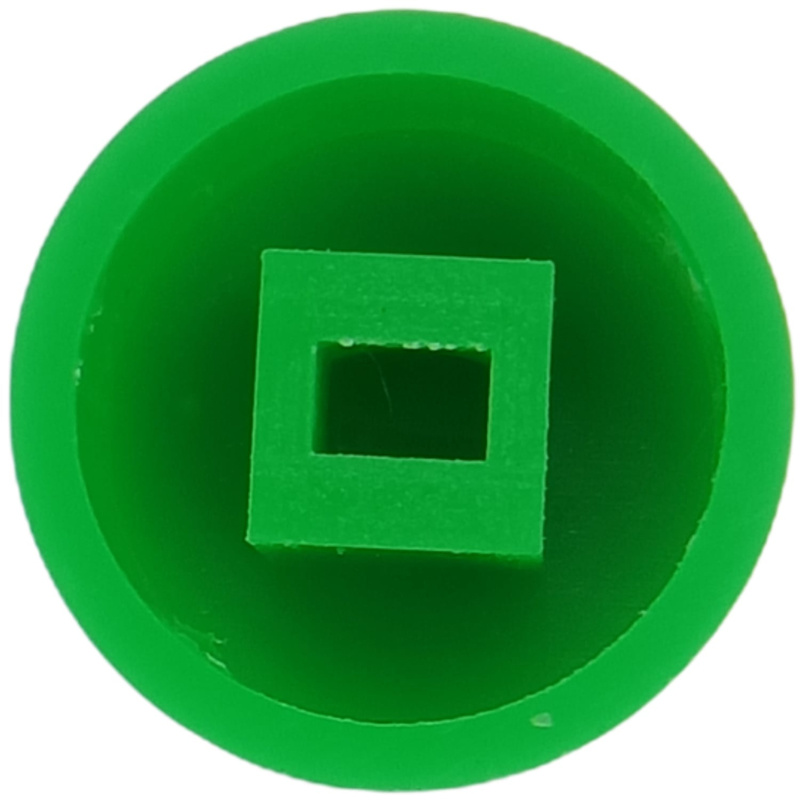 Otronic capuchon coloré pour bouton poussoir ot3321 VERT