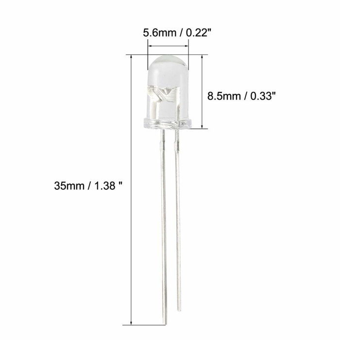 Otronic Infrarot-Emitterdiode 1,2 V 5 mm 940 nm