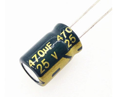 Otronic Condensateur 470uF 25v électrolytique (ELCO)