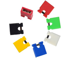 Otronic Jumper Cap 2 Pins 2.54mm (Green) for Arduino, Esp32 and Raspberry Pi