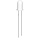 10x LED Diode 5mm Matt White 3V
