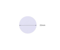 Otronic Pièce ronde avec étiquette RFID | Ntag215 | 13.56Mhz | 1K S50| Amiibo | Mifare classique | Blanc