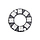 8-bit RGB LEDs WS2812b circle round (Neopixel)