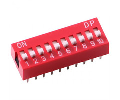 Otronic 10-pin dip switch 2.54mm