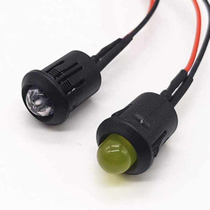 Otronic Montageclip für LEDs - 5mm schwarz