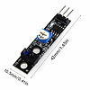 Otronic Line Tracking Infrared Module - 3 PIN, HW-511 TCRT5000