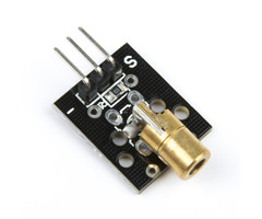 Otronic Laser diode 5v Module rode laser 650nm 5mW koperen kop