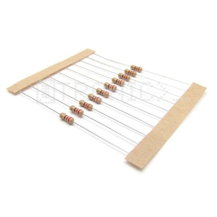 Otronic 10x weerstand 10K Ohm 1/4 Watt 5% (Pull-up Pull-down)