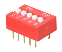 Otronic 5-pin dip switch 2.54mm