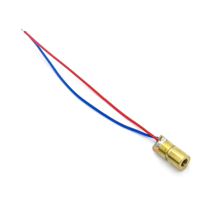 Otronic Laser diode 5v rode laser 650nm 5mW koperen kop