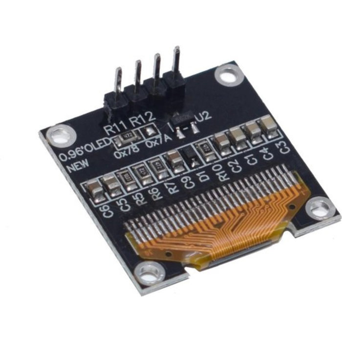 Otronic Mini écran OLED jaune 0,96 pouces 128x64 I2C