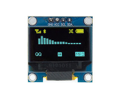 Otronic Mini écran OLED jaune/bleu 0,96 pouces 128x64 I2C