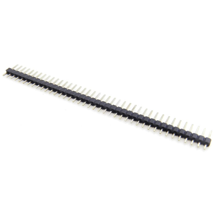 Otronic 40 Pins header Male 2.54mm Black