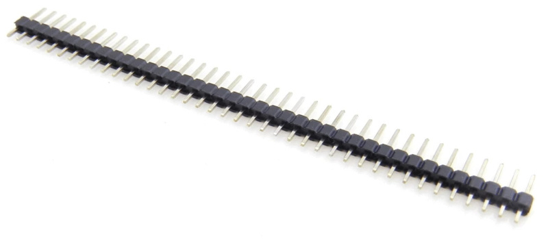 Otronic 40 Pins header Male 2.54mm Zwart