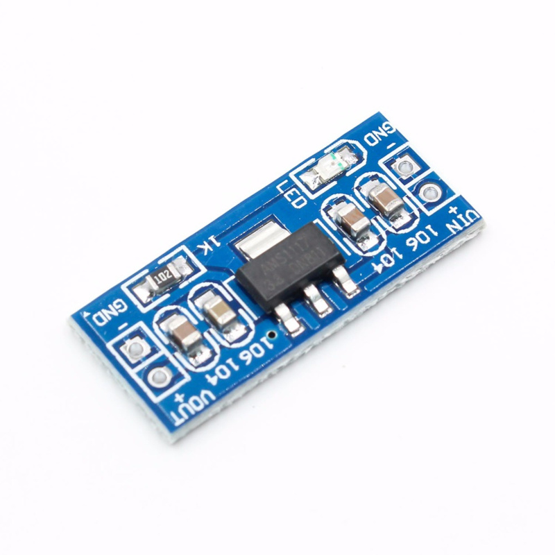 Otronic Régulateur de tension 3.3V entrée abaisseur 4.5-7V AMS1117