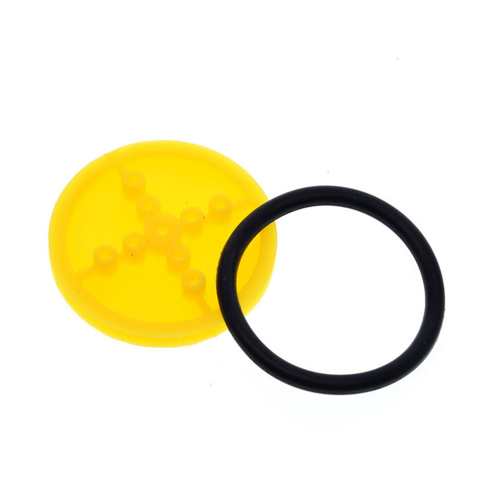 Otronic 40-mm-Kunststoffrad mit Gummiring