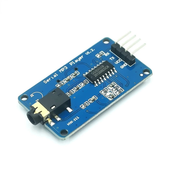 Otronic UART TTL Serial MP3 module with Micro SD slot (YX5300 alternative)
