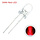 10x LED Diode Transparent 5mm Red 2V