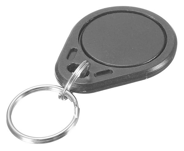 Otronic Noir | Porte-clés étiquette RFID | 13.56Mhz | 1K S50| Mifare classique