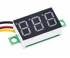 Otronic Voltmeter 0V-100V Red