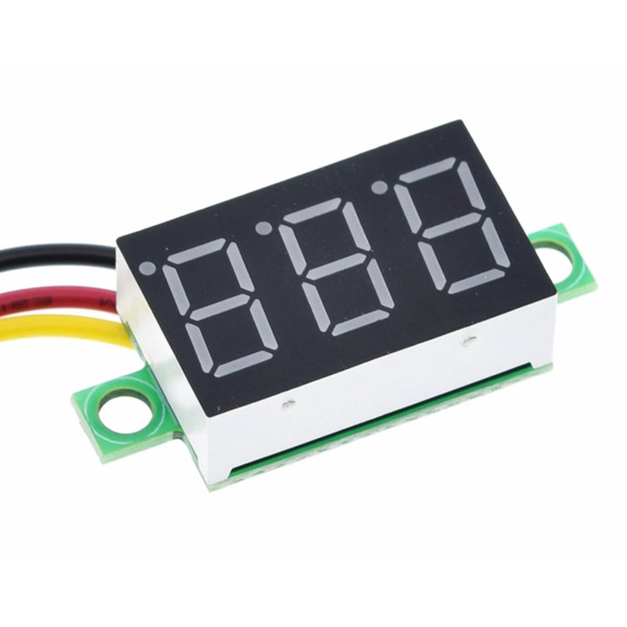 Otronic Voltmeter 0V-100V Red