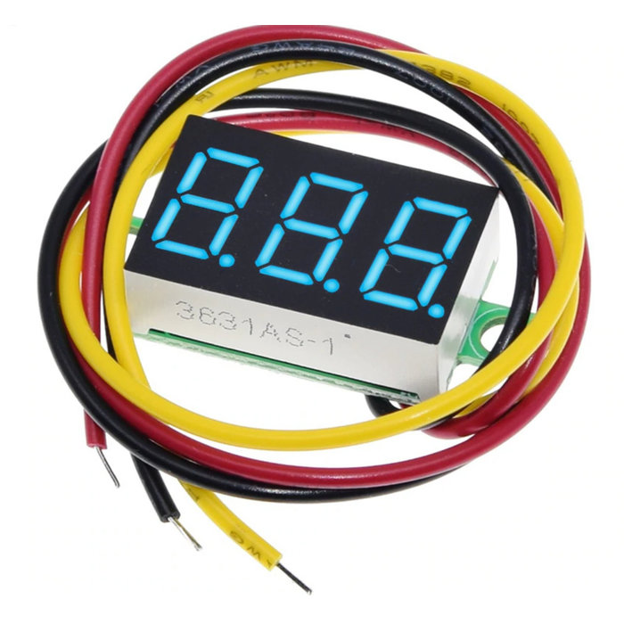 Otronic Voltmeter 0V-100V Blau