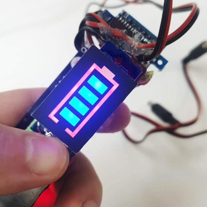 Otronic Module Li-ion de testeur de capacité de batterie 1S 18650