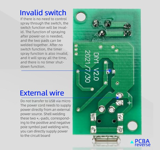 Otronic Ultrasonic mist maker/damper/humidifier