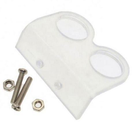 Otronic SR04 Ultraschallsensor Montagehalterung aus transparentem Acrylkunststoff