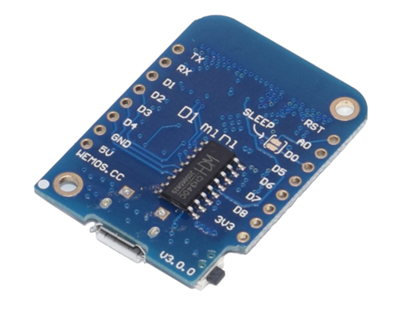 Wemos D1 Mini CH340G ESP8266 WiFi Development Board – V3.0.0 – For Arduino NodeMCU