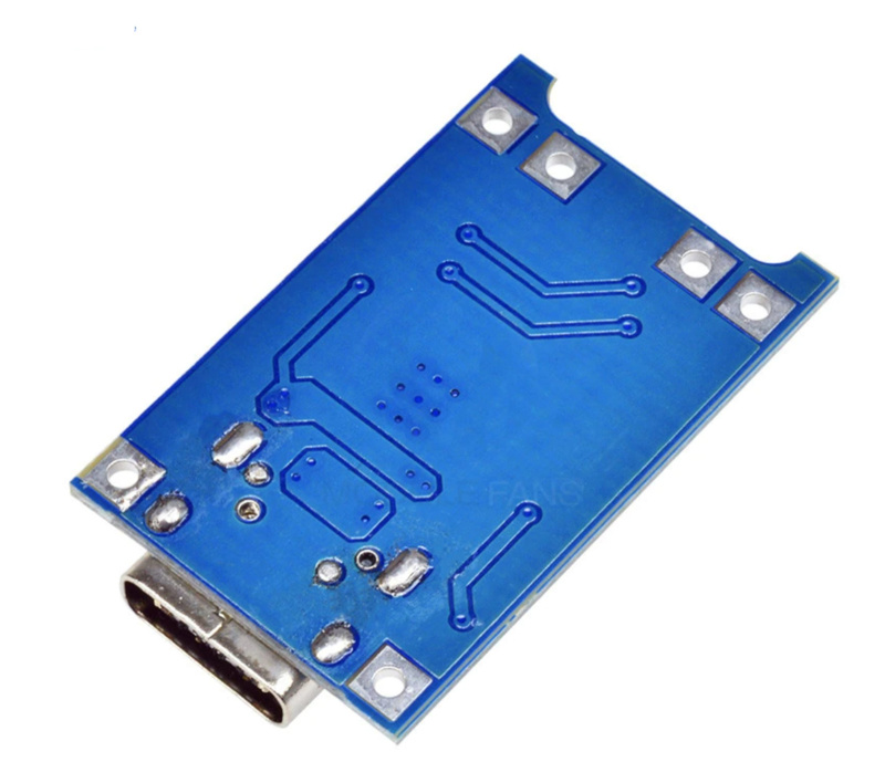 Otronic Lithium Battery Charger with USB-C 5V 1A TP4056