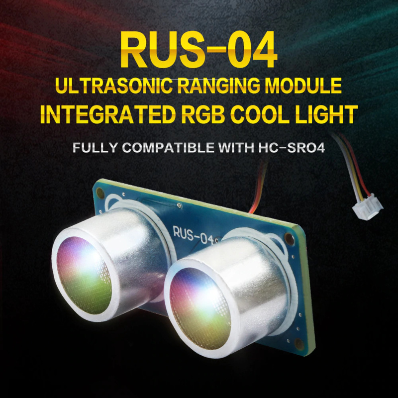 Otronic RUS-04 Ultrasonic distance sensor with integrated RGB LED