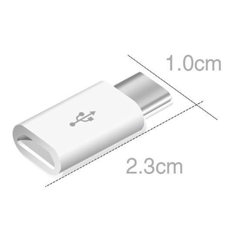 Otronic USB-C-Stecker auf Micro-USB-Buchse, weiß