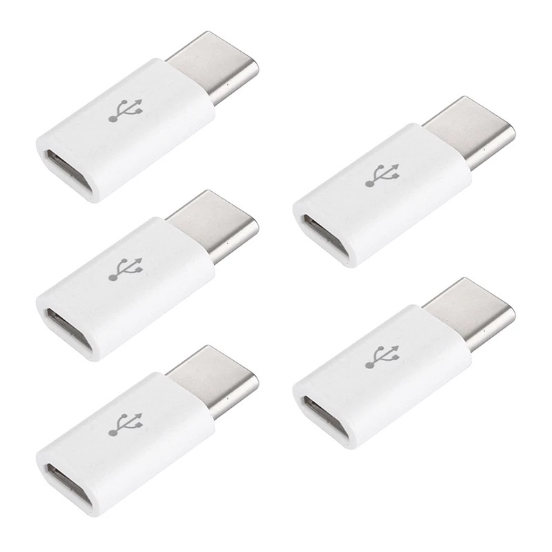Otronic USB-C-Stecker auf Micro-USB-Buchse, weiß