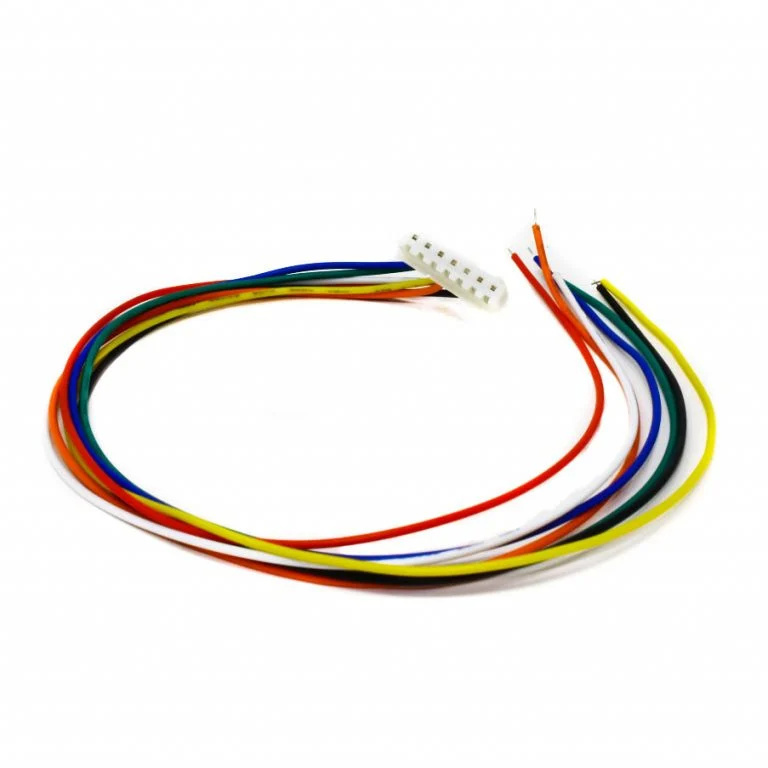 Otronic Câble de queue de cochon XH2.54mm 7 broches à tête unique 26AWG 20cm